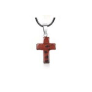 Cross Gemstone Pendant Charms Cross Quartz Crystal Charms for Necklace Earring